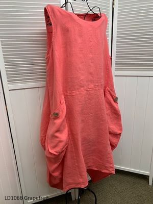 LD1066 Large Side Pocket Dress - Image 7