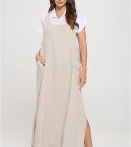HLD1052 Long Overall Dress