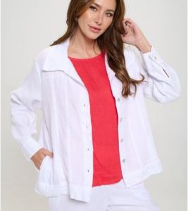 HLT496 Button Down Jacket