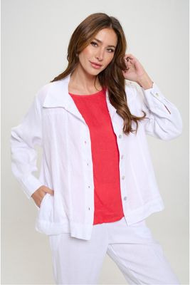 HLT496 Button Down Jacket