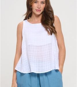 PCR2-2374 Double Layer Short Tank Top