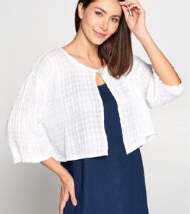 CR2-348 Open Bolero Top