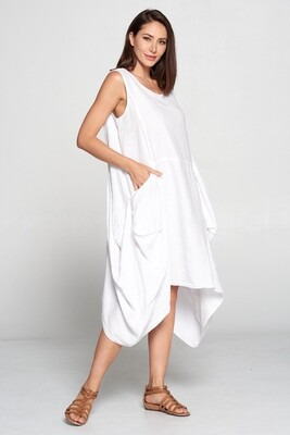 LD1066 Large Side Pocket Dress - Image 11