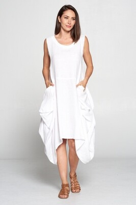 LD1066 Large Side Pocket Dress - Image 10