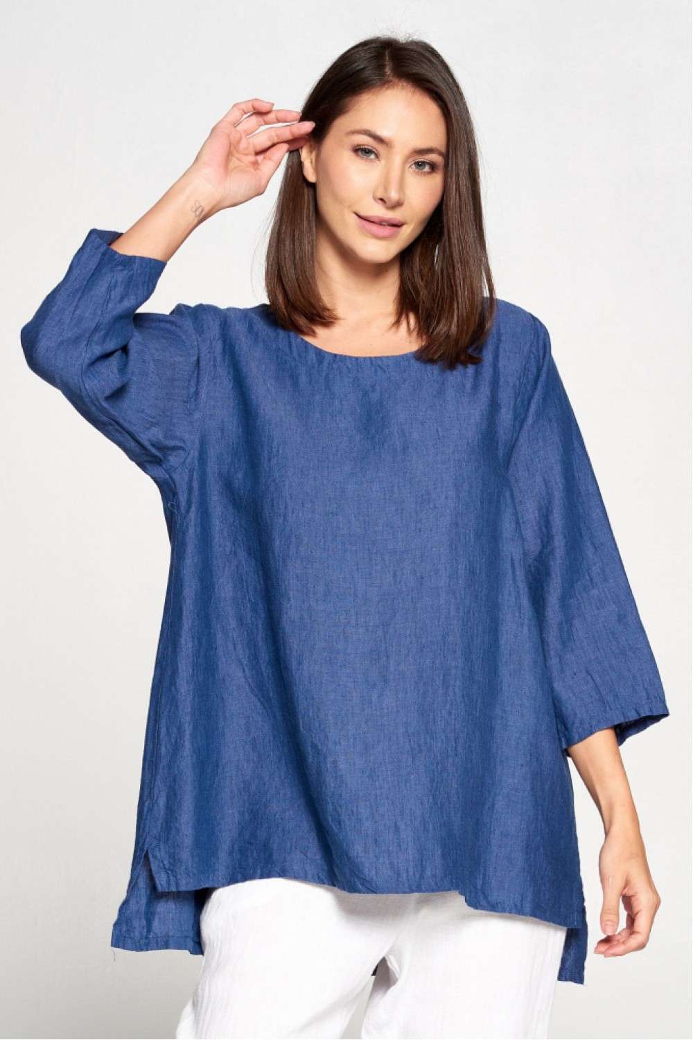 YDT1162 Round Neck Pull Over Top