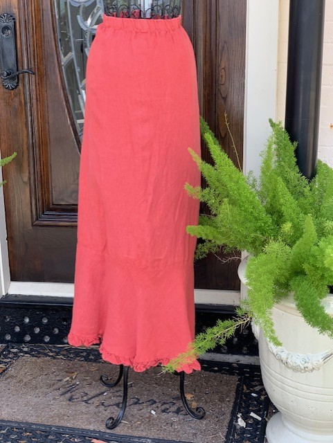 LS35 Long Ruffle Skirt - Image 2